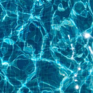 Wasserdesinfektion: Wasser in einem Schwimmbecken