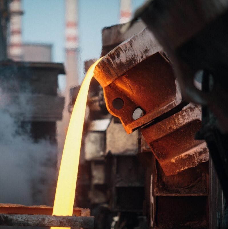 Korrosive Gase im Produktionsprozess der Metallurgie