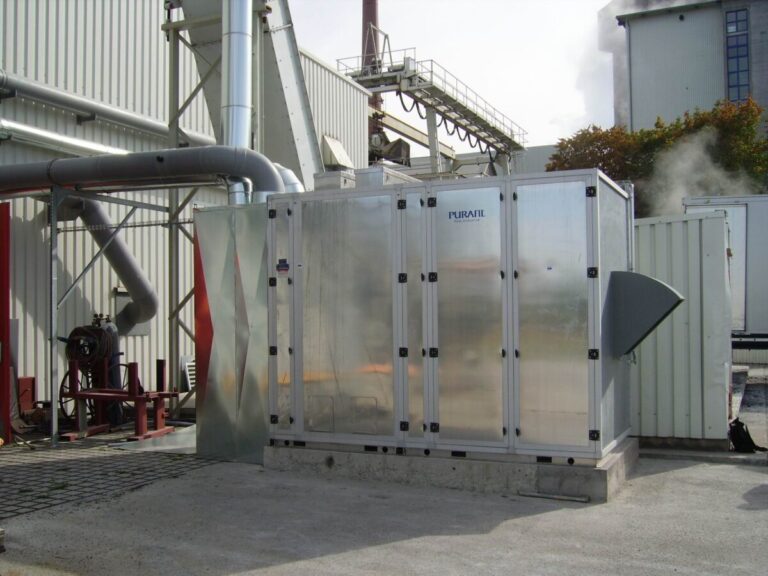 DBS-Filteranlage zur industriellen Luftreinigung