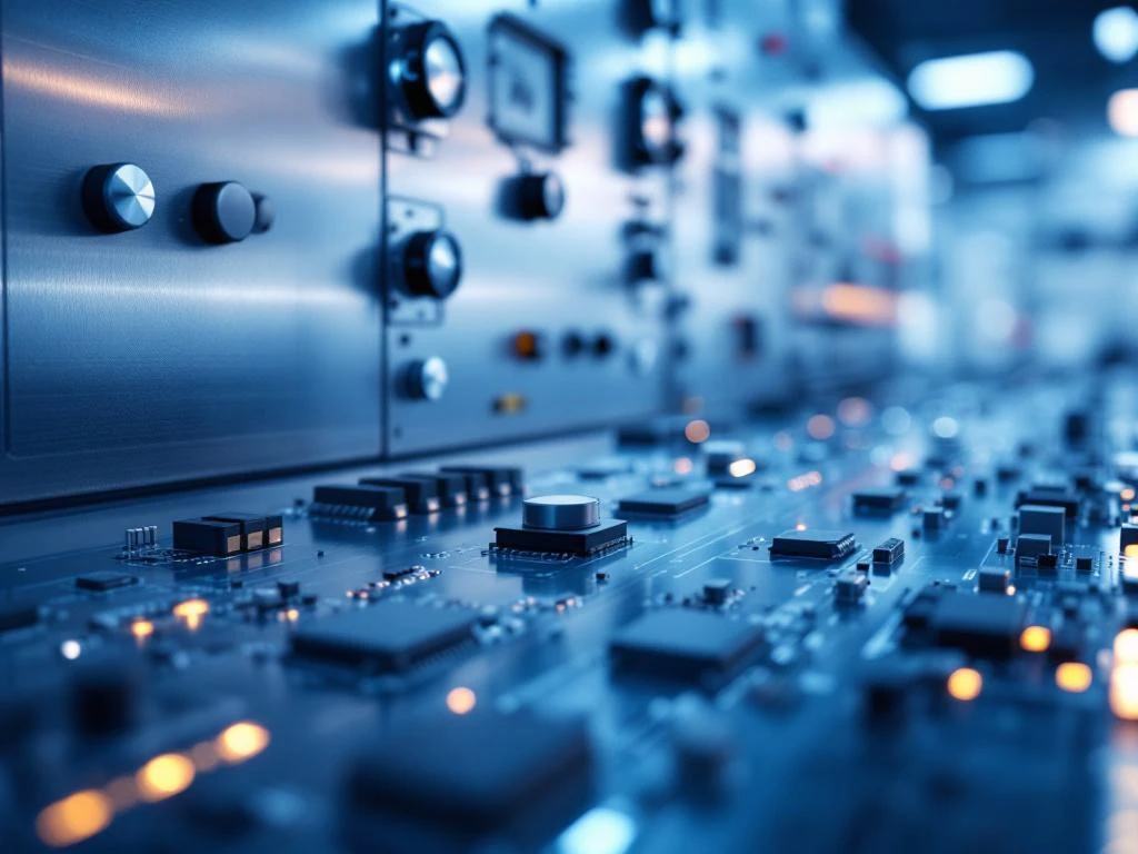 Industrielle Elektronik-Steuerungsmodule und Leiterplatten in steriler Umgebung mit Korrosionsschutz-Technologie