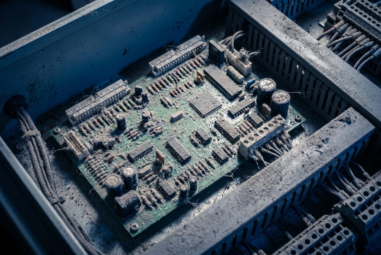 Staub im Schaltschrank – Der schleichende Isolator